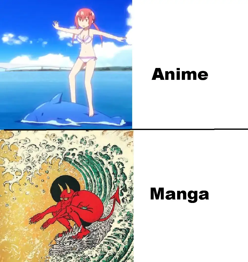 Sorry but the manga was better