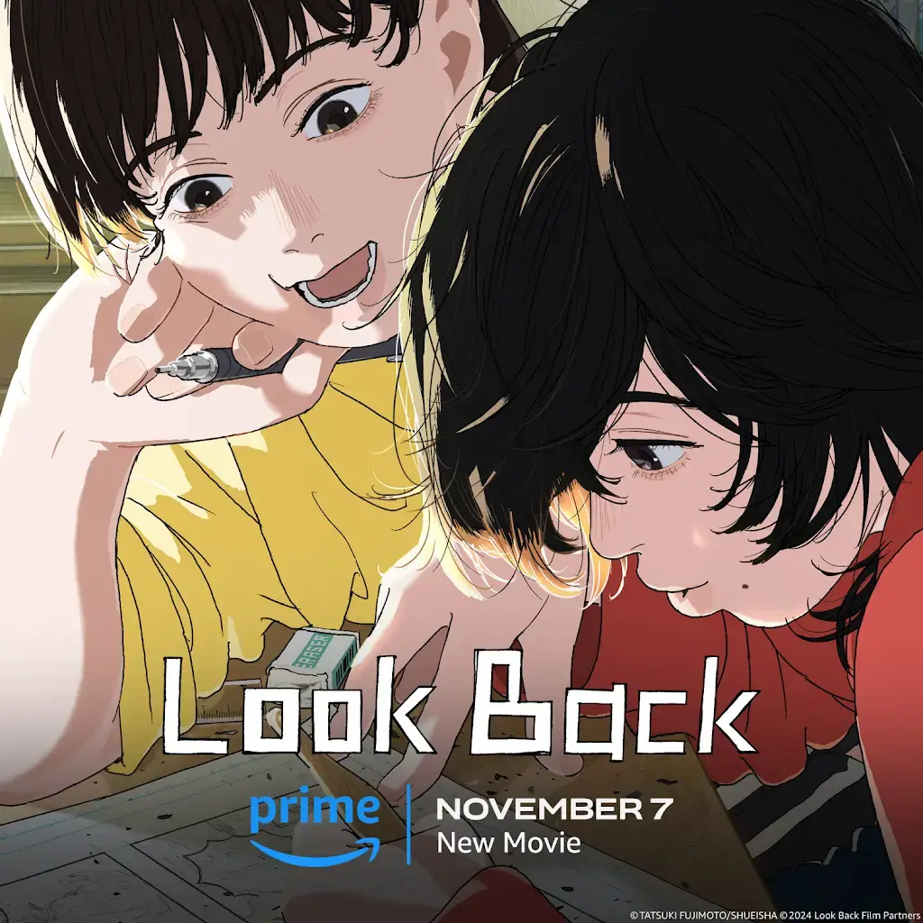 "Look Back" Anime Movie Releases Globally on Amazon Prime November 7